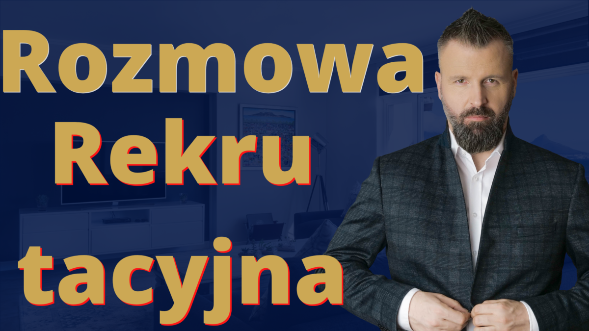Rozmowa rekrutacyjna o pracę w biurze nieruchomości